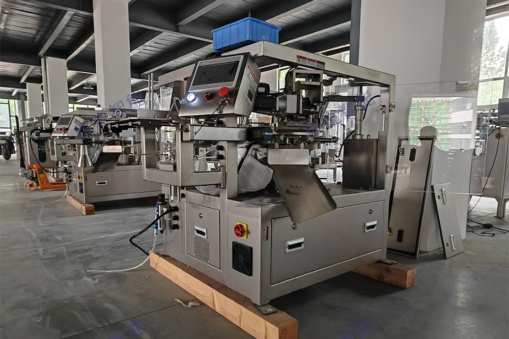 全自動(dòng)給袋式包裝機(jī)整機(jī)設(shè)計(jì)符合GMP標(biāo)準(zhǔn) 全自動(dòng)給袋式包裝機(jī)整機(jī)設(shè)計(jì)符合GMP標(biāo)準(zhǔn)